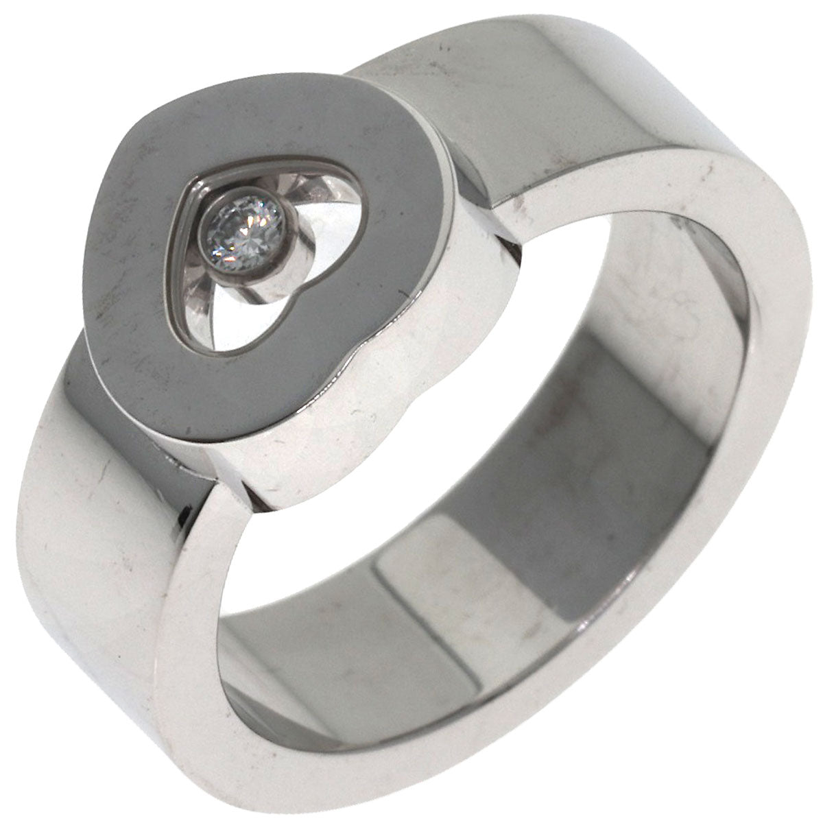 Chopard Happy diamond Ring K18 White Gold Ladies [Used]