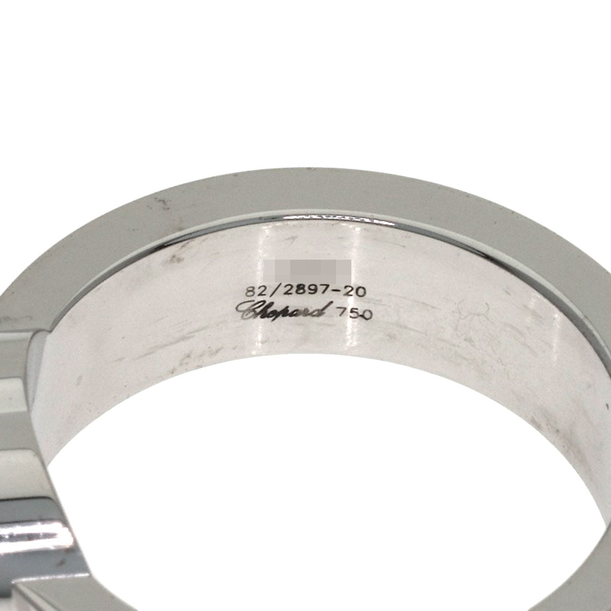 Chopard Happy diamond Ring K18 White Gold Ladies [Used]