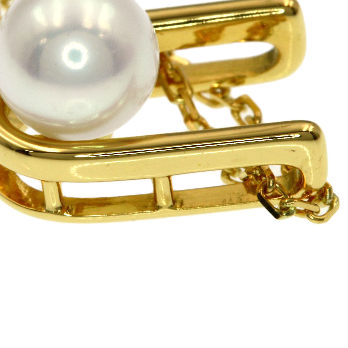 MIKIMOTO Pearl Pearl Necklace K18 Yellow Gold Ladies [Used]