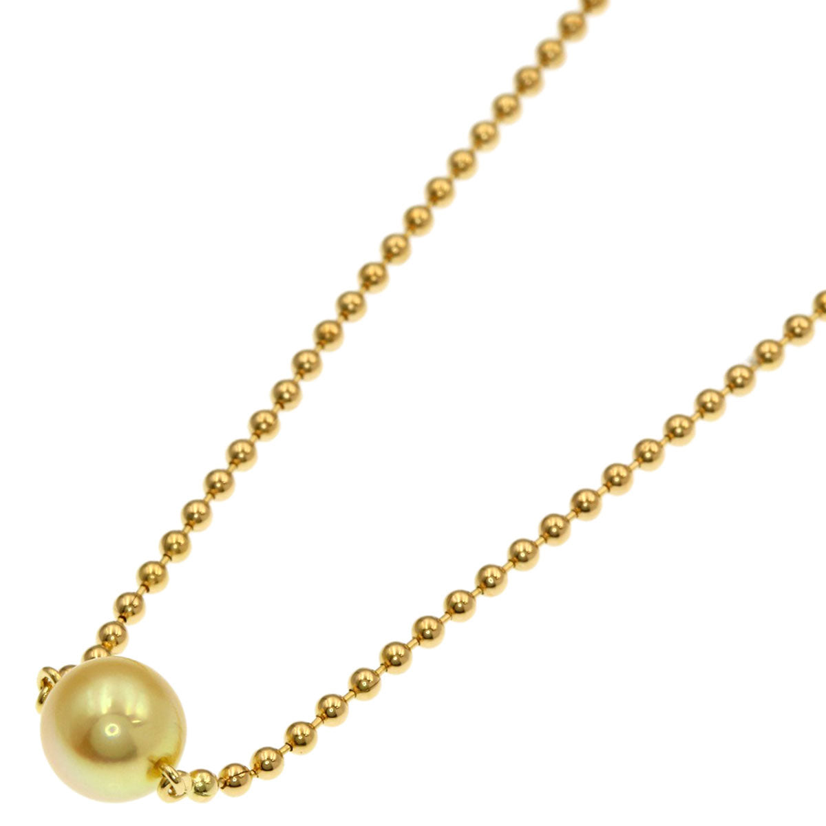 MIKIMOTO Pearl Pearl Necklace K18 Yellow Gold Ladies [Used]