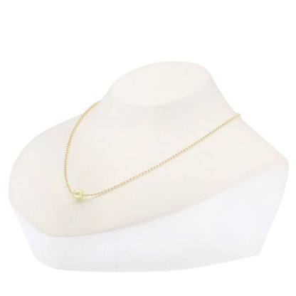 MIKIMOTO Pearl Pearl Necklace K18 Yellow Gold Ladies [Used]