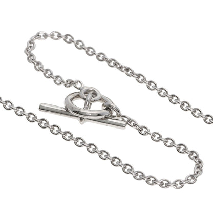HERMES Serie Diamond Necklace K18 White Gold Ladies [Used]