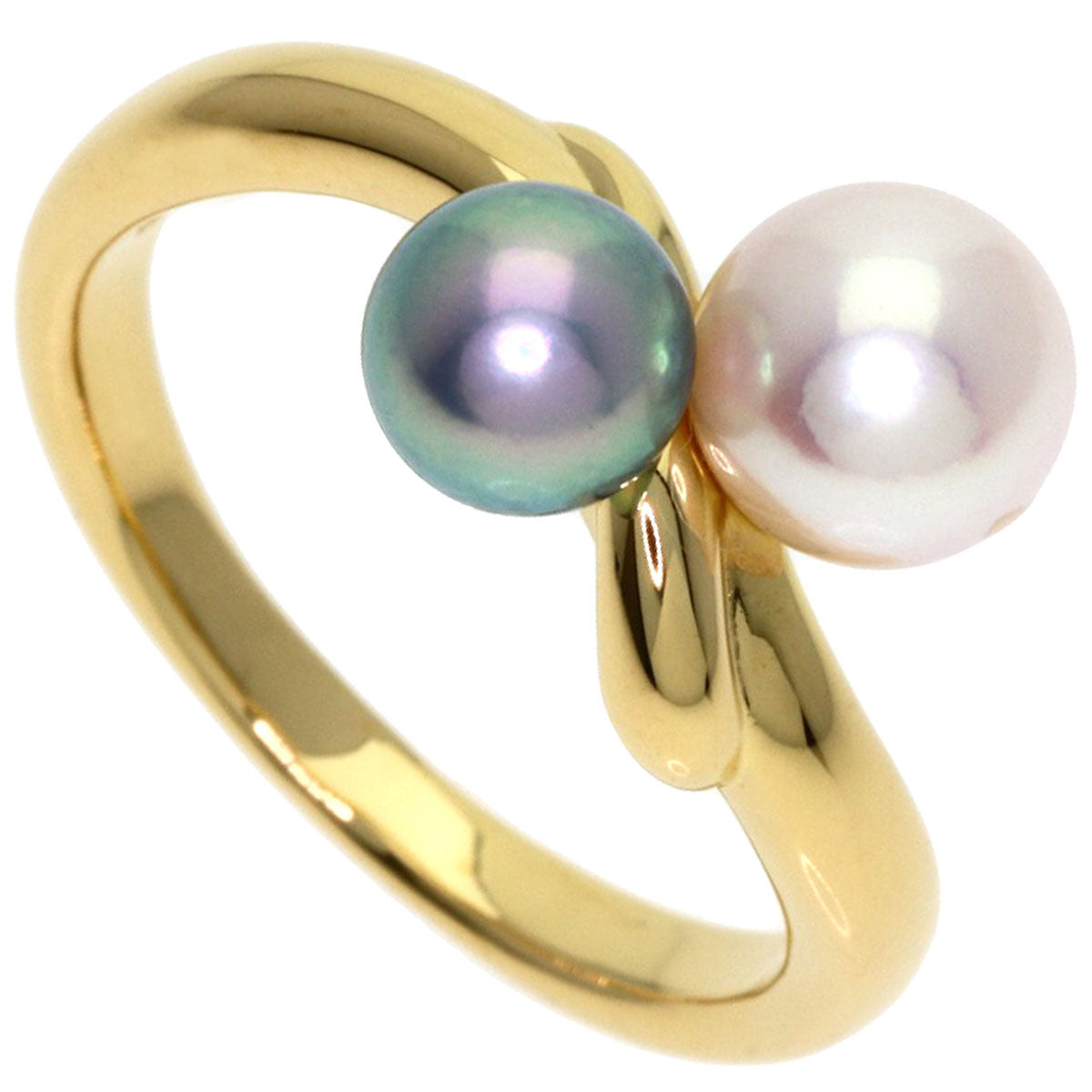 TASAKI Pearl Pearl Ring K18 Yellow Gold Ladies [Used]