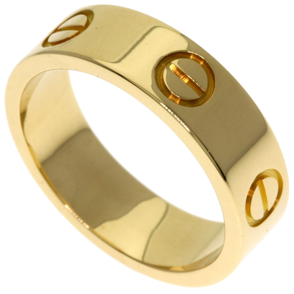 CARTIER love ring #52 Ring K18 Yellow Gold Ladies [Used]