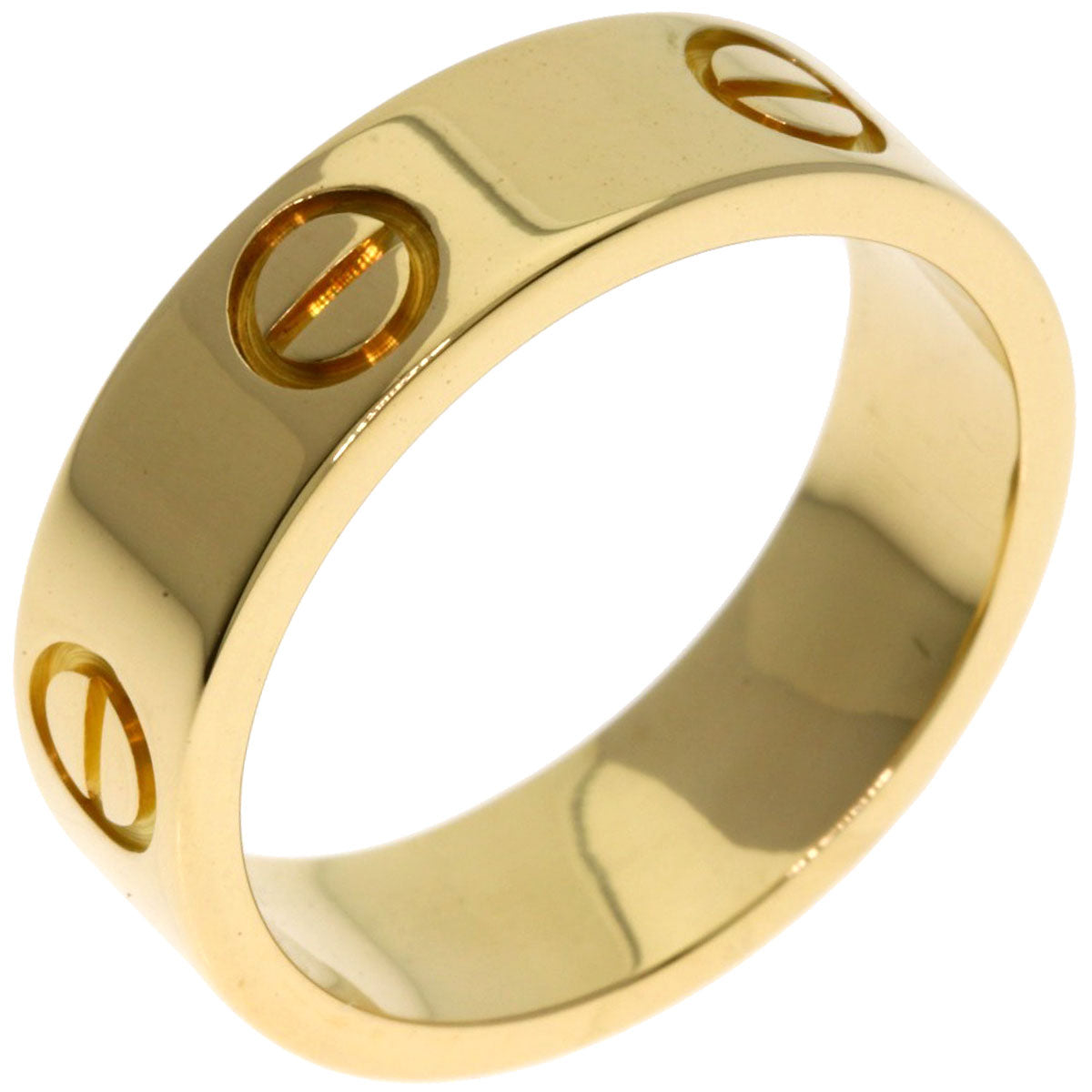 CARTIER love ring #52 Ring K18 Yellow Gold Ladies [Used]