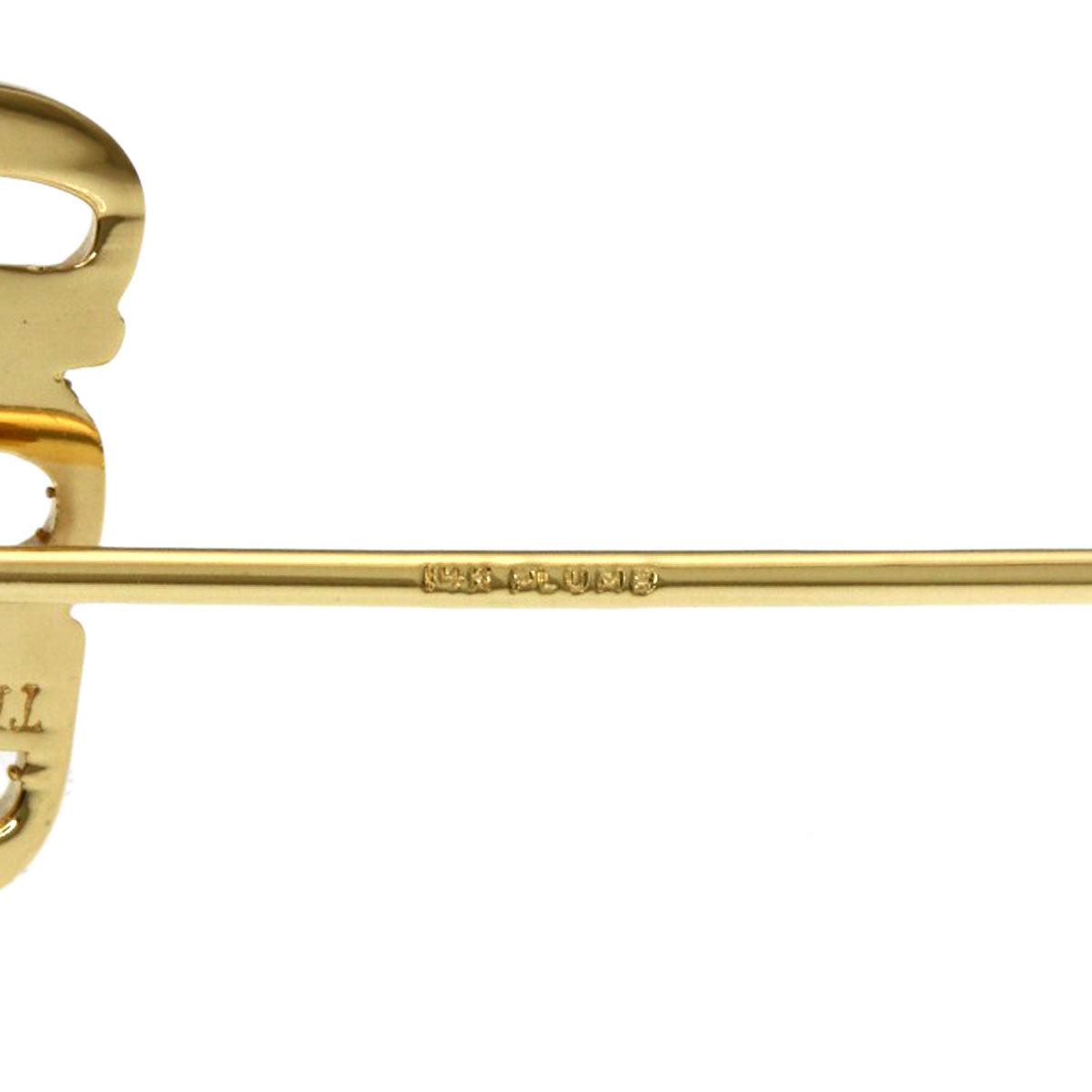 TIFFANY&Co. TRY GOD Pin Brooch Brooch K14 Yellow Gold Ladies [Used]
