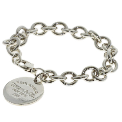 TIFFANY&Co. Return to round tag Bracelet Silver Ladies [Used]