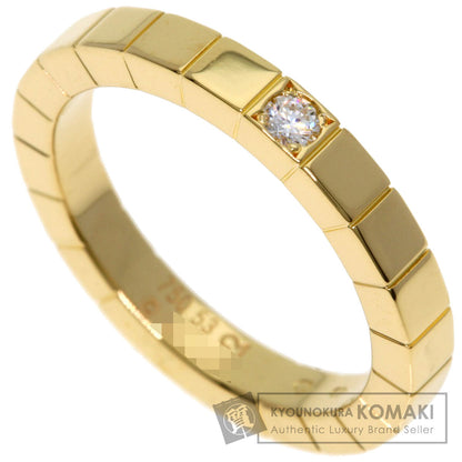 CARTIER Lanieres 1P Diamond #53 Ring K18 Yellow Gold Ladies [Used]