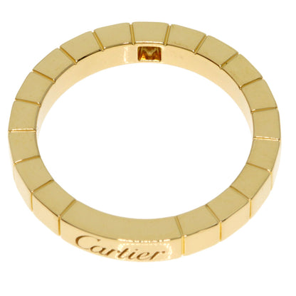 CARTIER Lanieres 1P Diamond #53 Ring K18 Yellow Gold Ladies [Used]