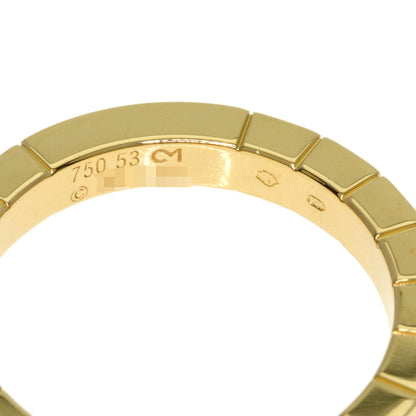 CARTIER Lanieres 1P Diamond #53 Ring K18 Yellow Gold Ladies [Used]
