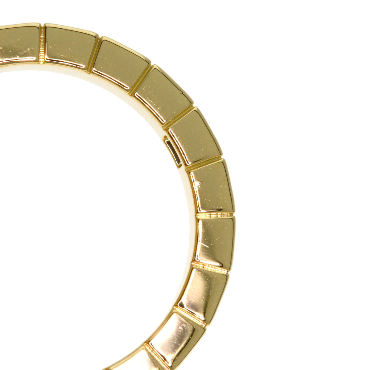 CARTIER Lanieres 1P Diamond #53 Ring K18 Yellow Gold Ladies [Used]