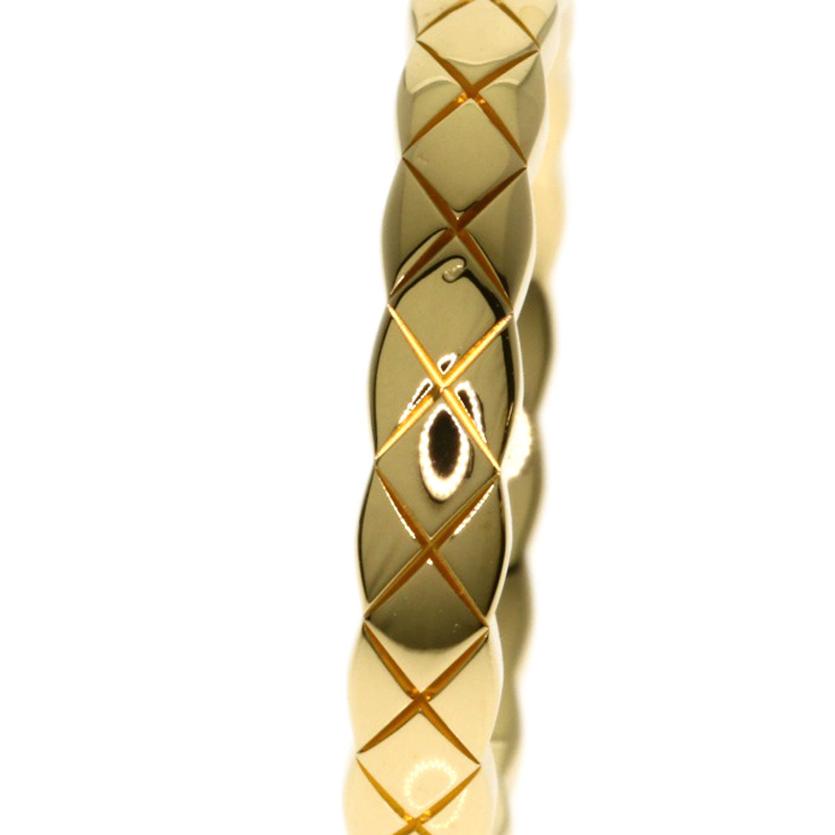 CHANEL Coco Crush Mini Model #58 Ring K18 Yellow Gold Ladies [Used]