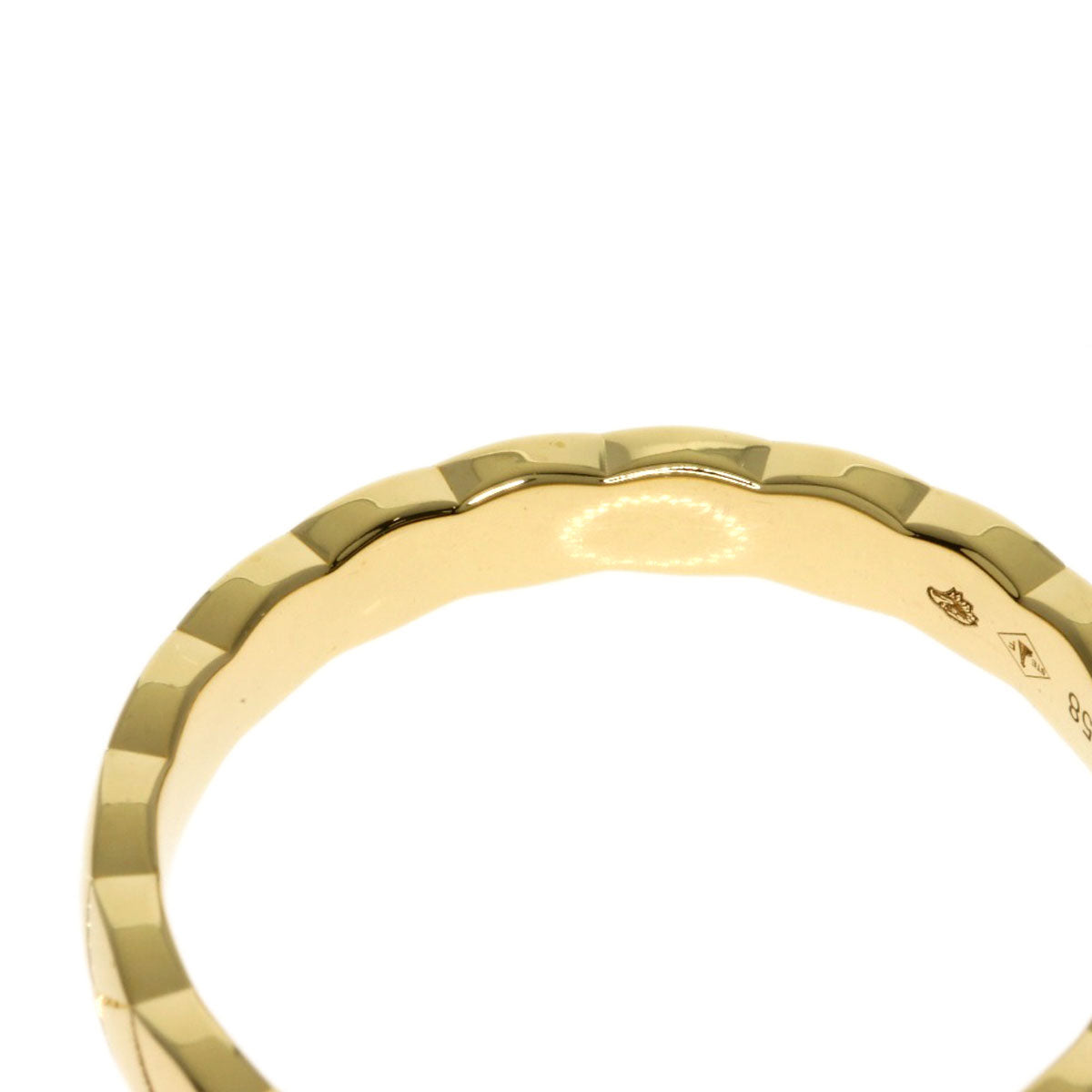 CHANEL Coco Crush Mini Model #58 Ring K18 Yellow Gold Ladies [Used]