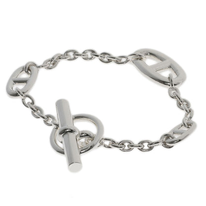 HERMES Shane Dunkle Farandole Bracelet Silver Ladies [Used]