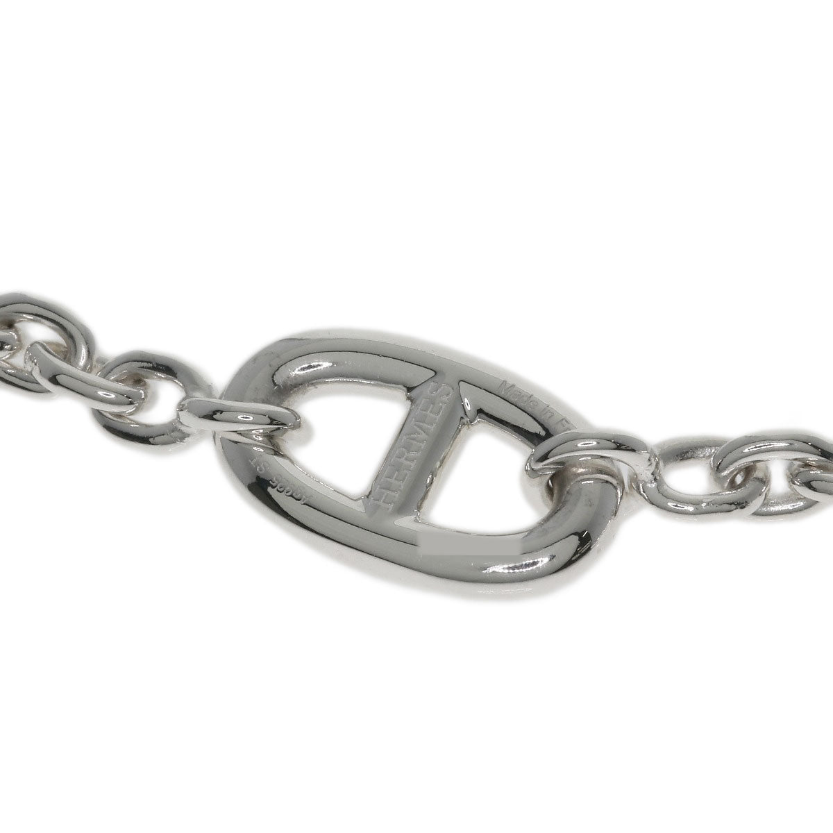 HERMES Shane Dunkle Farandole Bracelet Silver Ladies [Used]