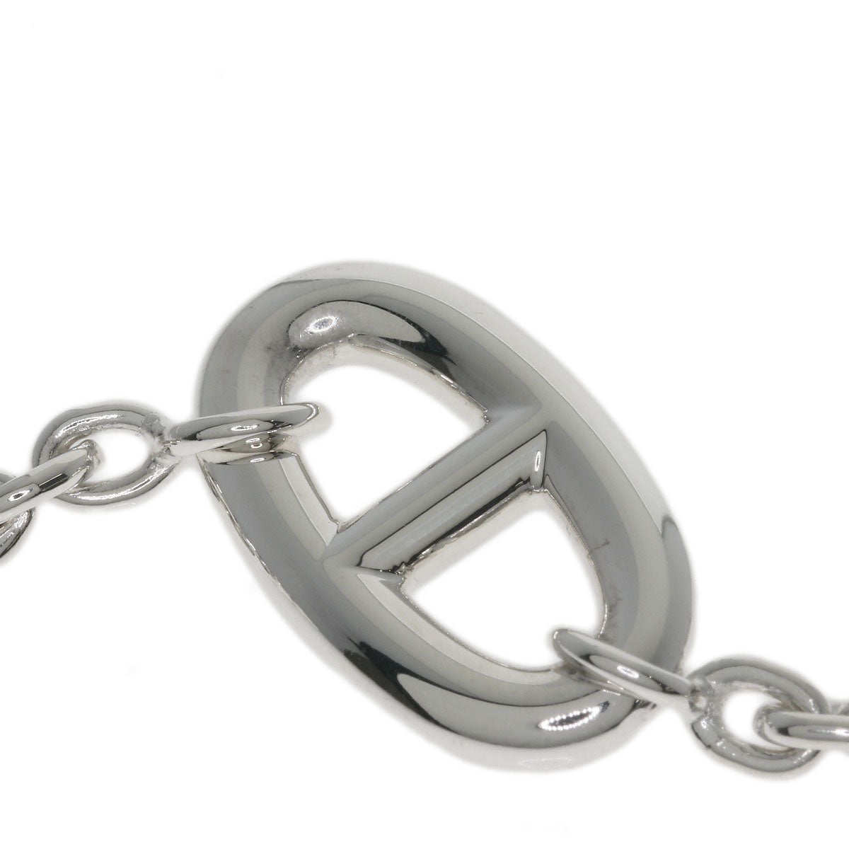 HERMES Shane Dunkle Farandole Bracelet Silver Ladies [Used]