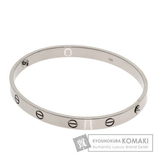 CARTIER LOVE Bracelets #20 (Driver not included) Bracelet K18 White Gold Ladies [Used]