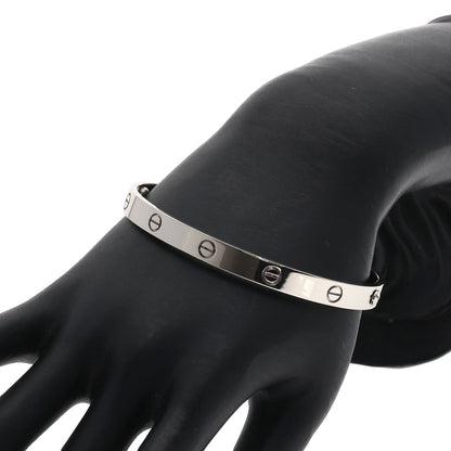 CARTIER LOVE Bracelets #20 (Driver not included) Bracelet K18 White Gold Ladies [Used]