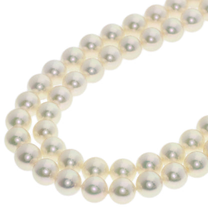 TASAKI Long Pearl Pearl Necklace K18 White Gold Ladies [Used]