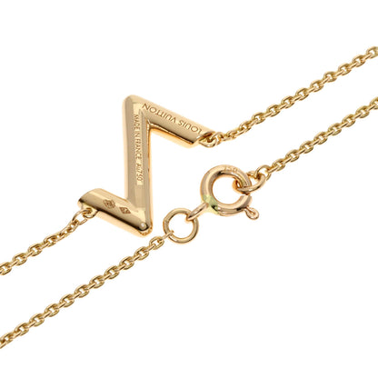 LOUIS VUITTON Vault Up Side Down Necklace K18 Pink Gold Ladies [Used]