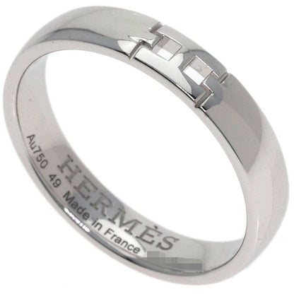 HERMES Ever Hercules #49 Ring K18 White Gold Ladies [Used]