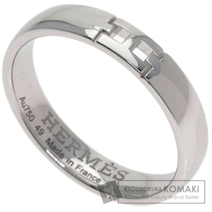 HERMES Ever Hercules #49 Ring K18 White Gold Ladies [Used]