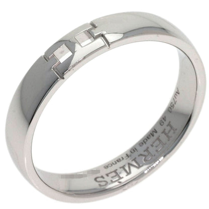 HERMES Ever Hercules #49 Ring K18 White Gold Ladies [Used]