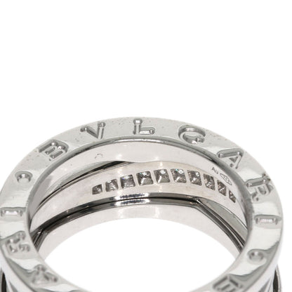 BVLGARI B.zero1 Legend Diamond #51 Ring K18 White Gold Ladies [Used]