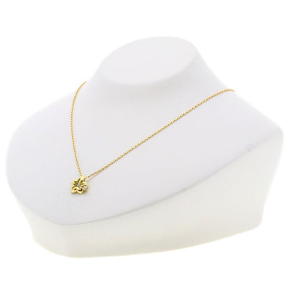 Chaumet Vintage 1P Diamond Necklace K18 Yellow Gold Ladies [Used]