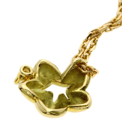 Chaumet Vintage 1P Diamond Necklace K18 Yellow Gold Ladies [Used]