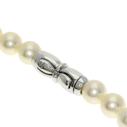 TASAKI Akoya Pearl Earrings Necklace Silver Ladies [Used]