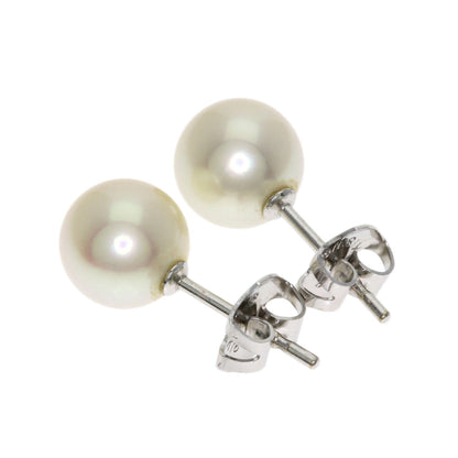 TASAKI Akoya Pearl Earrings Necklace Silver Ladies [Used]