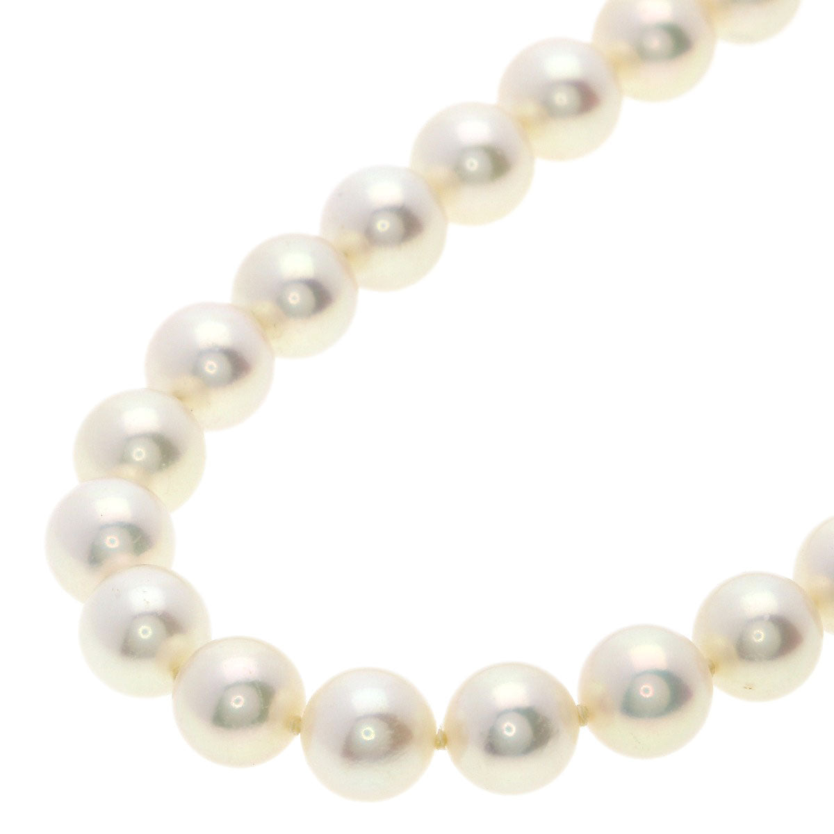 MIKIMOTO Pearl Pearl Necklace K14 Yellow Gold Ladies [Used]