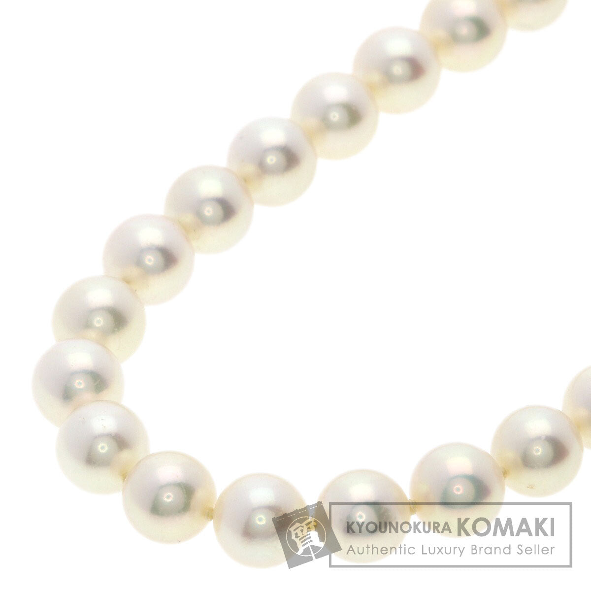 MIKIMOTO Pearl Pearl Necklace K14 Yellow Gold Ladies [Used]