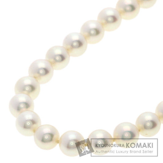 MIKIMOTO Pearl Pearl Necklace K14 Yellow Gold Ladies [Used]