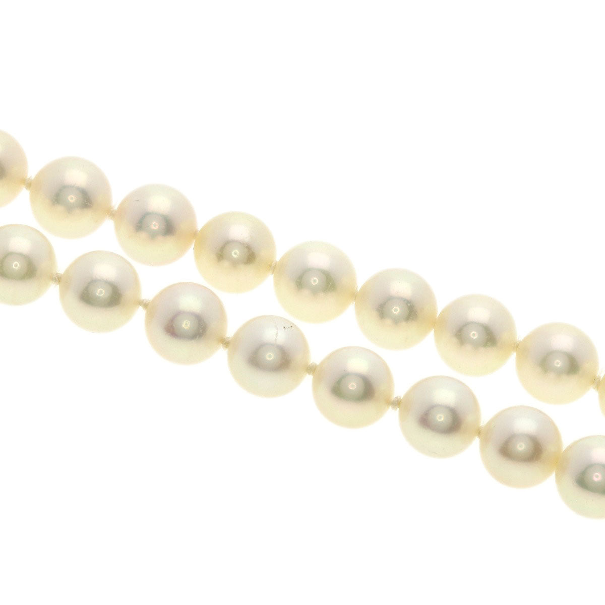 MIKIMOTO Pearl Pearl Necklace K14 Yellow Gold Ladies [Used]