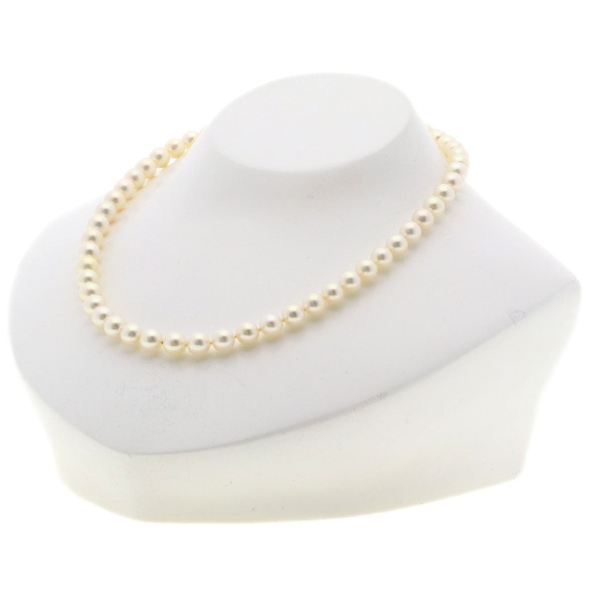 MIKIMOTO Pearl Pearl Necklace K14 Yellow Gold Ladies [Used]