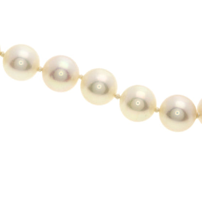 MIKIMOTO Pearl Pearl Necklace K14 Yellow Gold Ladies [Used]