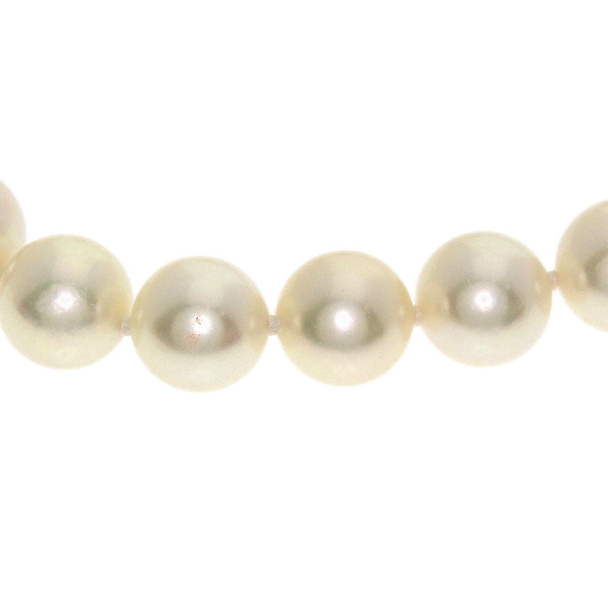 TASAKI Pearl Pearl Necklace and Earring 2-piece set Necklace K18 Yellow Gold Ladies [Used]