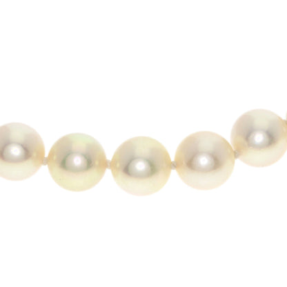 TASAKI Pearl Pearl Necklace and Earring 2-piece set Necklace K18 Yellow Gold Ladies [Used]