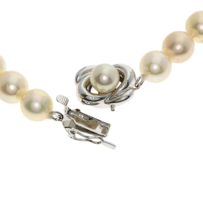 TASAKI Pearl Pearl Necklace and Earring 2-piece set Necklace Silver Ladies [Used]