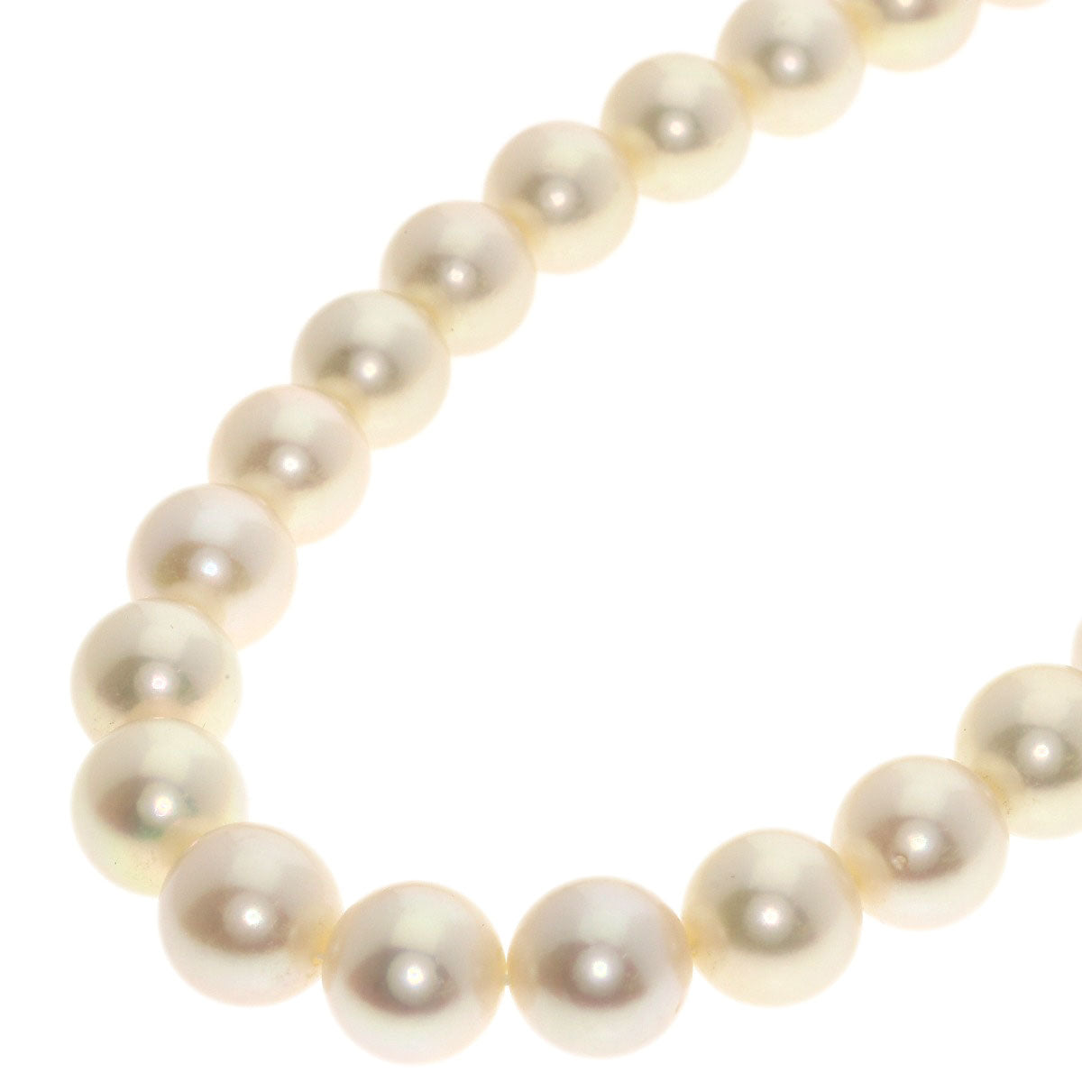TASAKI Pearl Necklace & Earrings (2-piece set) Necklace K14 White Gold SVLadies [Used]