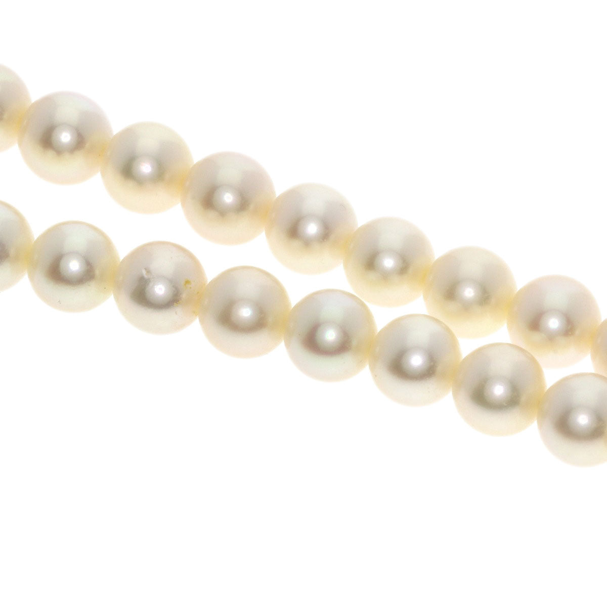 TASAKI Pearl Necklace & Earrings (2-piece set) Necklace K14 White Gold SVLadies [Used]