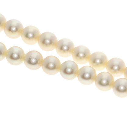 TASAKI Pearl Necklace & Earrings (2-piece set) Necklace K14 White Gold SVLadies [Used]