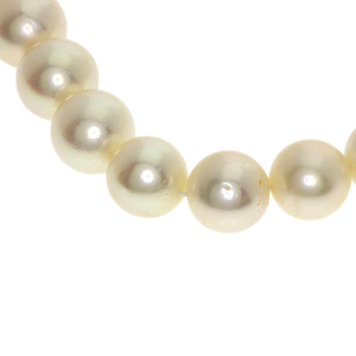 TASAKI Pearl Necklace & Earrings (2-piece set) Necklace K14 White Gold SVLadies [Used]