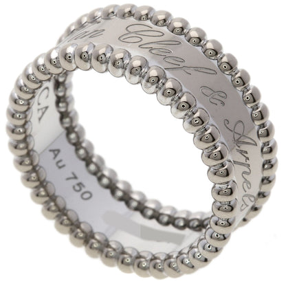Van Cleef & Arpels Perle Signature #52 Ring K18 White Gold Ladies [Used]