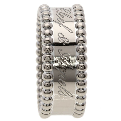Van Cleef & Arpels Perle Signature #52 Ring K18 White Gold Ladies [Used]