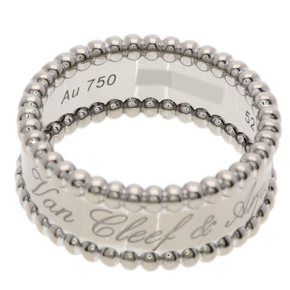 Van Cleef & Arpels Perle Signature #52 Ring K18 White Gold Ladies [Used]