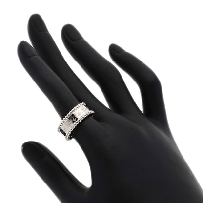 Van Cleef & Arpels Perle Signature #52 Ring K18 White Gold Ladies [Used]