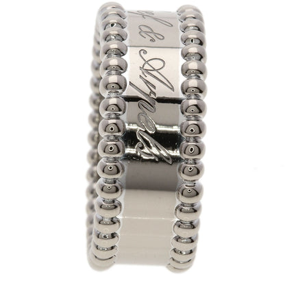 Van Cleef & Arpels Perle Signature #52 Ring K18 White Gold Ladies [Used]